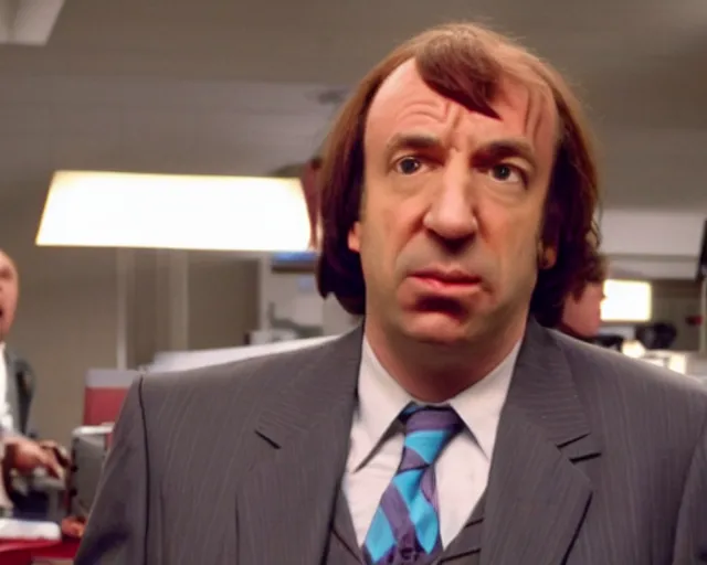 Prompt: saul goodman cameo in the it crowd ( 2 0 0 6 ), channel 4, episode still, 4 8 0 p