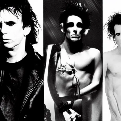 Image similar to derek zoolander the cure sandman tv show alec empire