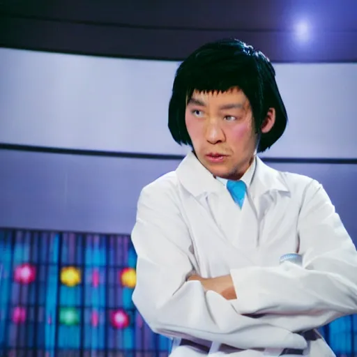 Prompt: film still of the 2 0 0 5 science fiction movie'japanese gameshow '. sigma 8 5 mm f / 8