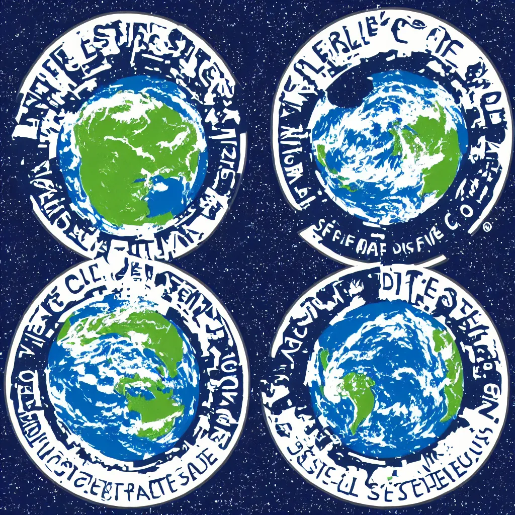 Image similar to centre for satellite data in environmental science logo mission patch