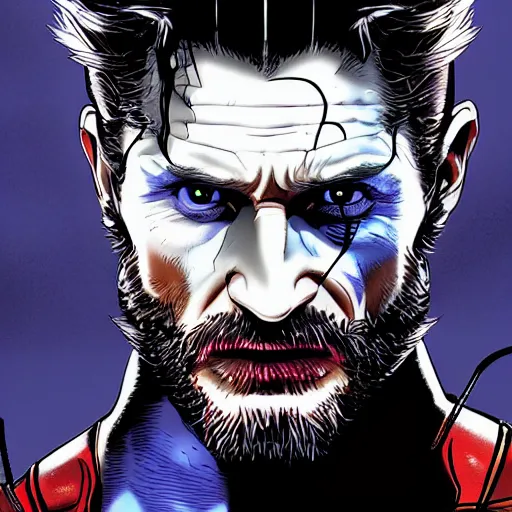 Image similar to tom hardy as wolverine from x - men digital art 4 k detailed super realistic