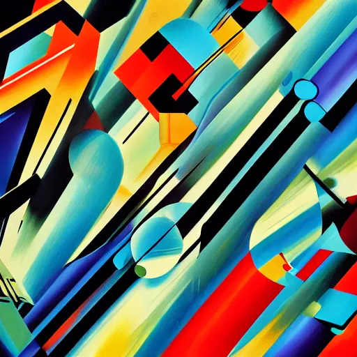 Image similar to futurism movement hyperrealism 4k detail flat kinetic