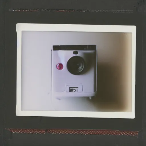 Image similar to cute ghost caught on Polaroid