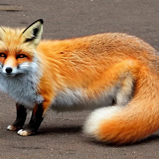 Prompt: loaf of fox