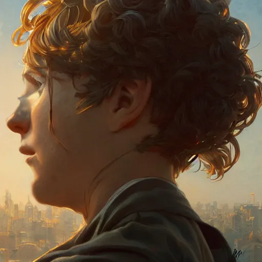 Image similar to ultra realistic illustration, tom holland anime, intricate, elegant, highly detailed, digital painting, artstation, concept art, smooth, sharp focus, illustration, art by artgerm and greg rutkowski and alphonse mucha