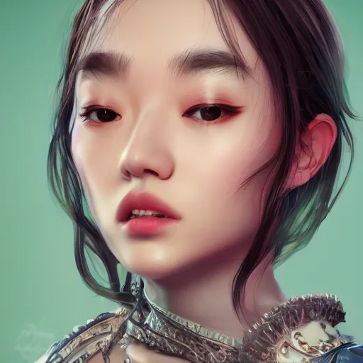 Image similar to portrait of Lin Xiao, digital art, highly detailed, concept art, intricate, sharp focus, Trending on Artstation HQ, deviantart, unreal engine 5, 4K UHD image