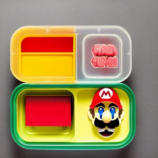 Super Mario Aluminum Bento Box 