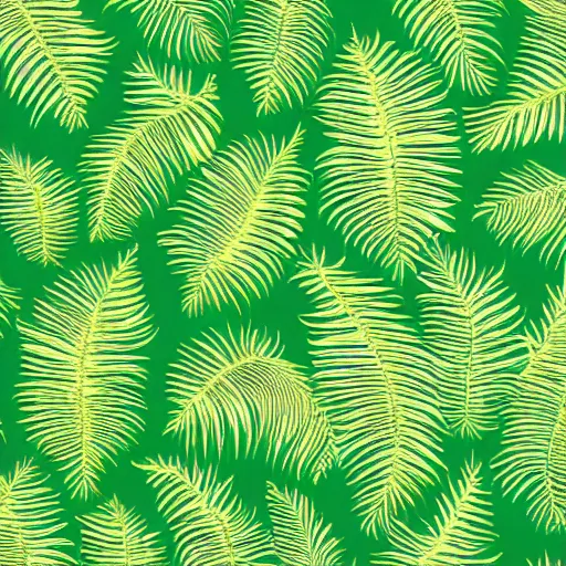 Image similar to gold emerald palm leaves vector. svg, 8 k ultra resolution