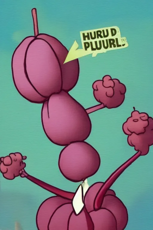 Image similar to plumbus with extra plum, hold the bus