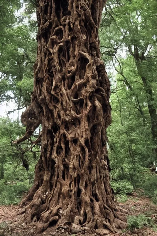 Image similar to the big gnarly tree was a portal to the underworld