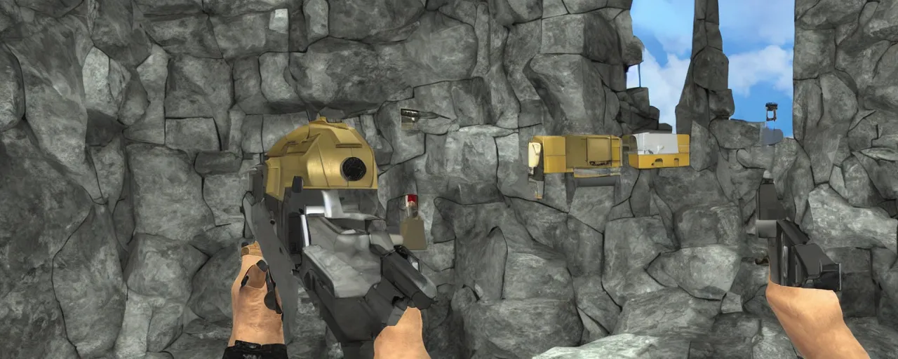 Image similar to goldeneye 6 4 reimagined as a hyper - realistic ps 6 exclusive