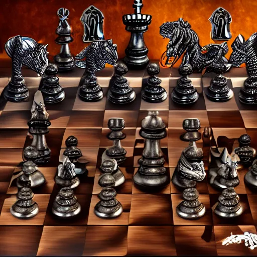 Fantasy Chess game invented by Johan Framhout
