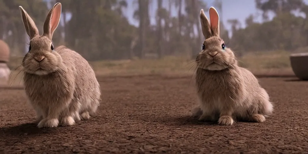 Image similar to a rabbit in the movie star wars screenshot