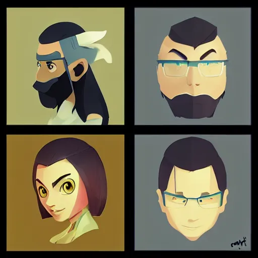 Image similar to face icon stylized minimalist nintendo, loftis, cory behance hd by jesper ejsing, by rhads, makoto shinkai and lois van baarle, ilya kuvshinov, rossdraws global illumination