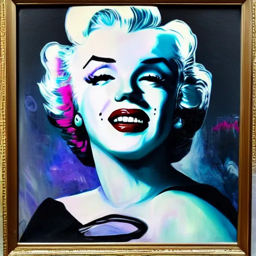 Image similar to marilyn monroe detailed oil painting by james jean