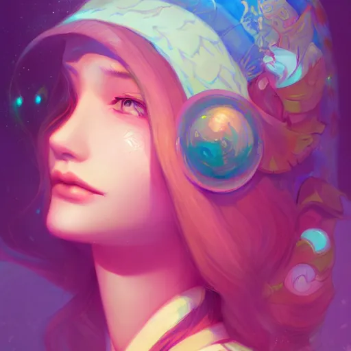 Image similar to a portrait of a beautiful hippie, art by lois van baarle and loish and ross tran and rossdraws and sam yang and samdoesarts, digital art, highly detailed, intricate, sharp focus, Trending on Artstation HQ, deviantart, unreal engine 5, 4K UHD image