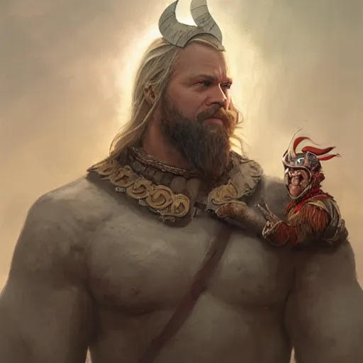 Prompt: a viking man flies aboard a dragon over the white house, in his hands he holds the severed head of donald trump, highly detailed, concept art, art by wlop and artgerm and greg rutkowski, masterpiece, trending on artstation 8 k