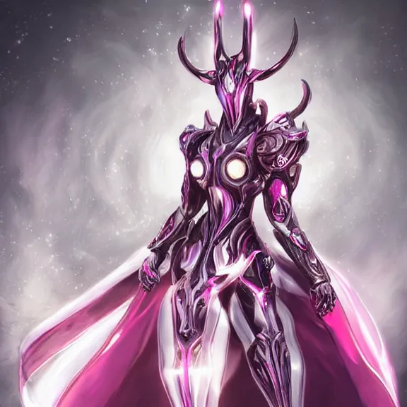 Prompt: highly detailed exquisite fanart, of a beautiful female warframe, but as an anthropomorphic elegant robot female dragoness, robot dragon head with glowing eyes shiny and smooth off-white plated armor, Fuchsia skin beneath the armor, sharp claws, long sleek tail behind, robot dragon hands and feet, standing elegant pose, close-up shot, full body shot, epic cinematic shot, professional digital art, high end digital art, singular, realistic, DeviantArt, artstation, Furaffinity, 8k HD render, epic lighting, depth of field