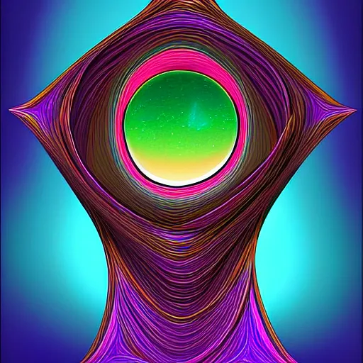 Image similar to cosmo gad, digital art,