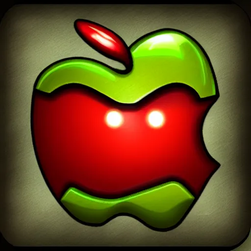 Image similar to an apple game icon world of warcraft