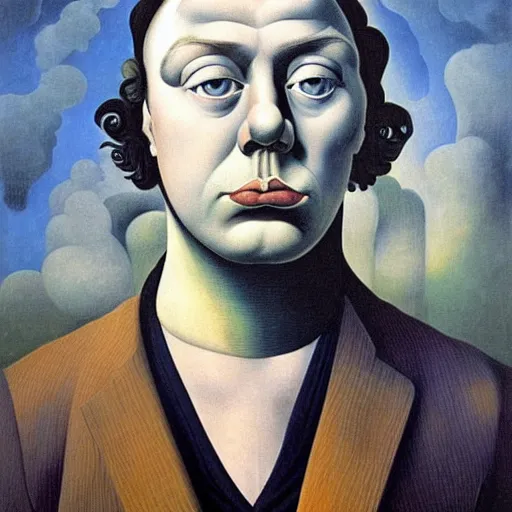 Image similar to figurative avant garde post - morden monumental dynamic portrait by magritte and hogarth, inspired by william blake and gaugin, illusion surreal art, highly conceptual figurative art, intricate detailed illustration, controversial poster art, polish poster art, geometrical drawings, no blur