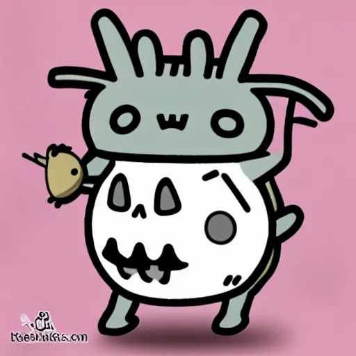 Image similar to Hollow Knight pusheen,