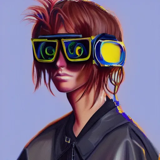 Image similar to cyberbully boy fashion, gucci catwalk, oil painting, digital art, ultradetailed, artstation