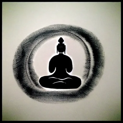 Image similar to zen art ink