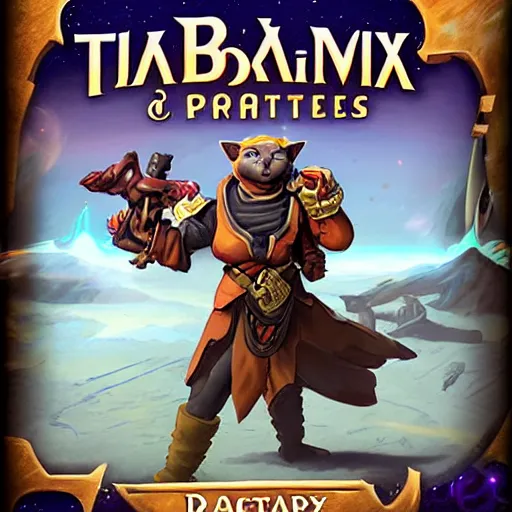 Image similar to tabaxi privateer, space pirates