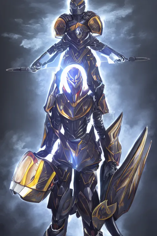 Image similar to helmet armor guardian destiny in witch queen illumination ray tracing hdr fanart arstation by sung choi robot ninja mask and eric pfeiffer and gabriel garza and casper konefal