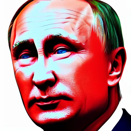 Prompt: portrait of donald trump or vladimir putin by greg ruthkowski