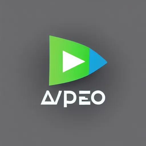 Prompt: video edit app logo, vector