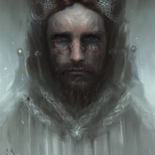 Image similar to portrait a fantasy knight, by seb mckinnon, digital art, trending on artstation