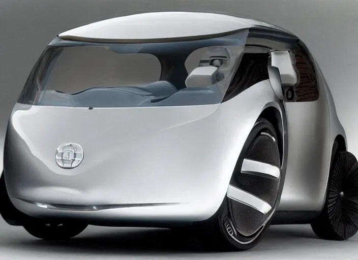 Prompt: self driving concept car by harley earl