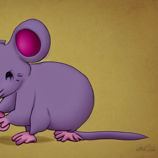 Prompt: a cute little mouse with an evil twinkle in its eye 4 k digital art