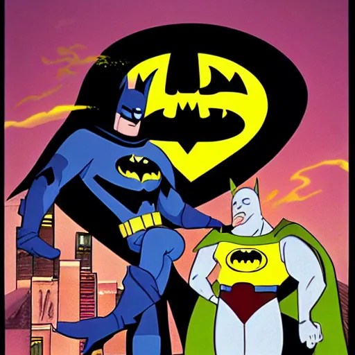 Image similar to Batman: the animated series (1992), by Eric Radomski