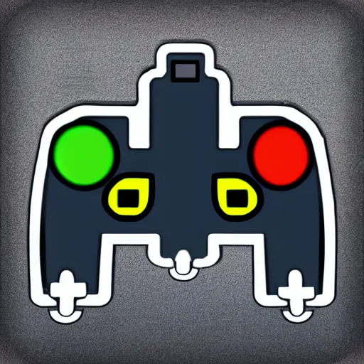 Prompt: videogame icon indicator for a jetpack, futuristic, flat icon