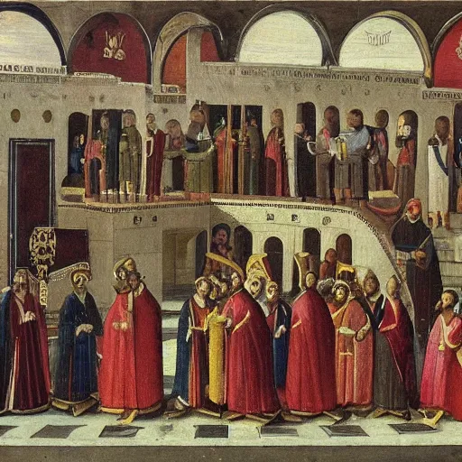 Image similar to Council of Alexanders Lukashenkos