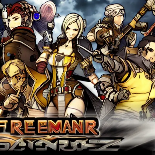 Prompt: fire emblem borderlands 2-n 4