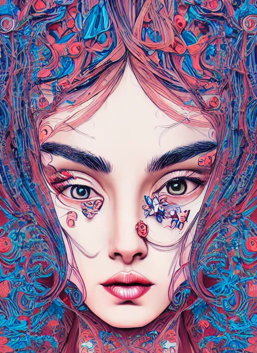 Prompt: girl venizian, extremely detailed, sharp focus, portrait, smooth, digital illustration, by james jean, by eliza ivanovo