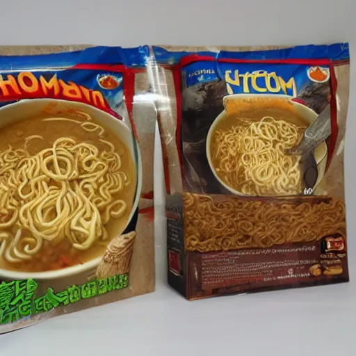 Image similar to ramen noodles as an item from the video game skyrim