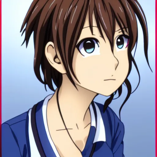 Prompt: professional portrait photograph, realistic photo of haruhi suzumiya from the anime the melancholy of haruhi suzumiya.