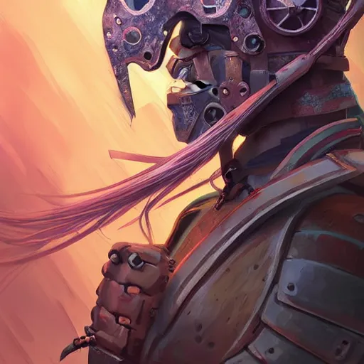 Image similar to cyberpunk viking helmet mask warrior goddess robot ninja fantasy, art gta 5 cover, official fanart behance hd artstation by jesper ejsing, by rhads, makoto shinkai and lois van baarle, ilya kuvshinov, ossdraws