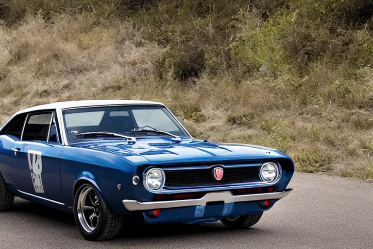 Image similar to Fiat muscle car