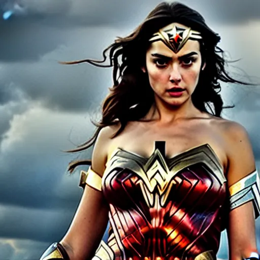 Prompt: Ana de Armas as Wonder Woman