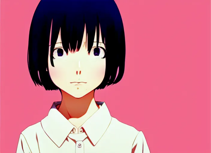 Prompt: anime visual portrait of a young japanese woman looking around the kitchen, cute face by ilya kuvshinov, yoshinari yoh, makoto shinkai, katsura masakazu, dynamic perspective pose, detailed facial features, kyoani, rounded eyes, crisp and sharp, cel shad, anime poster, ambient light, cinematic film