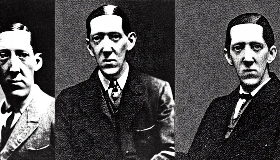 Image similar to the two complementary forces that make up all aspects and phenomena of life, by H.P. Lovecraft