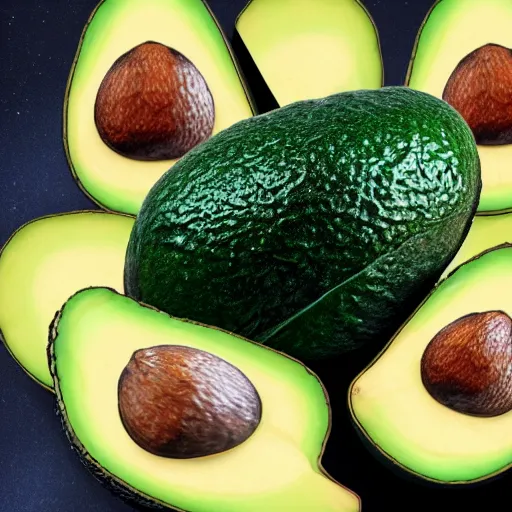 Prompt: gary busey as an avocado. highly detailed. hyper real photo. 4 k.