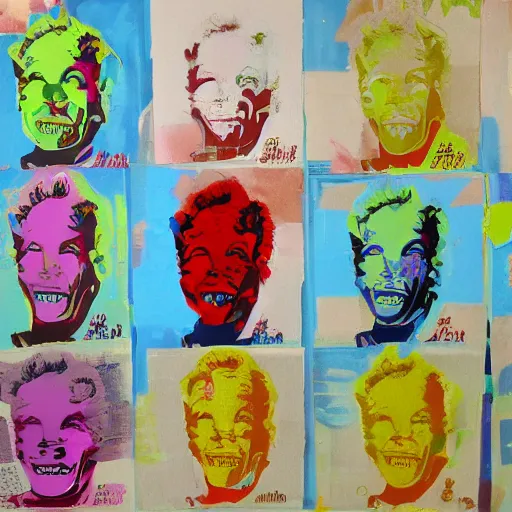 Prompt: andy warhol painting