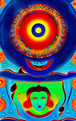 Image similar to kali yuga, iphone wallpaper, by tadanori yokoo